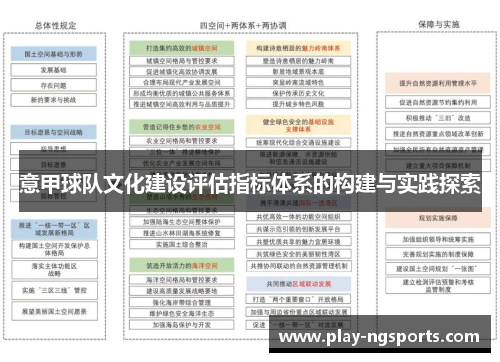 意甲球队文化建设评估指标体系的构建与实践探索