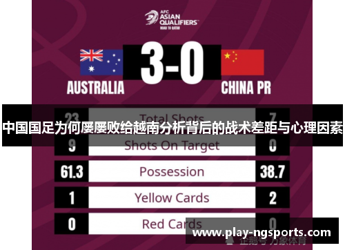 中国国足为何屡屡败给越南分析背后的战术差距与心理因素 中国国足为何屡屡败给越南分析背后的战术差距与心理因素