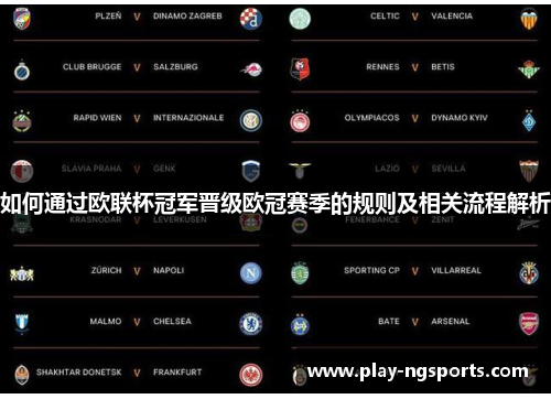 如何通过欧联杯冠军晋级欧冠赛季的规则及相关流程解析